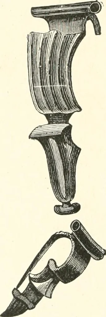 An illustration from Museum of antiquity; a description of ancient life: the employments, amusements, customs and habits, the cities, places, monuments and tombs, the literature and fine arts of 3,000 years ago, 1887, leaf 319