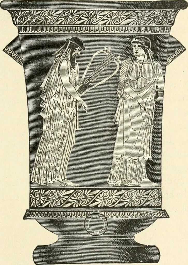 An illustration from Museum of antiquity; a description of ancient life: the employments, amusements, customs and habits, the cities, places, monuments and tombs, the literature and fine arts of 3,000 years ago, 1887, leaf 334