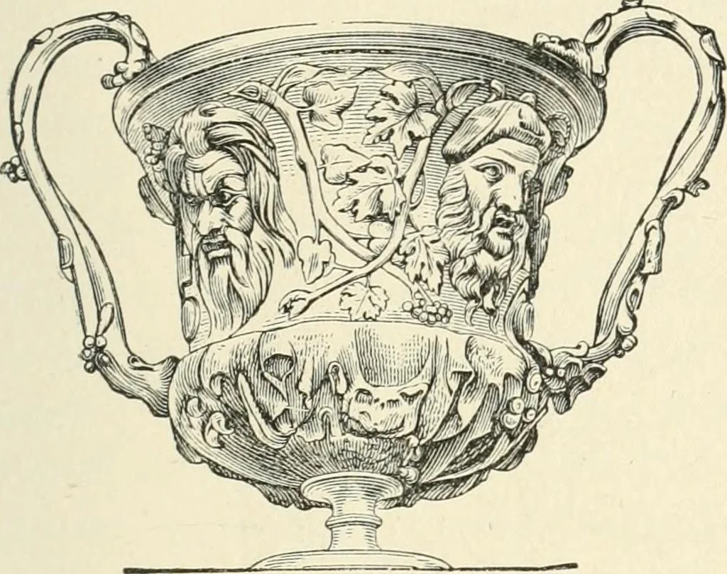 An illustration from Museum of antiquity; a description of ancient life: the employments, amusements, customs and habits, the cities, places, monuments and tombs, the literature and fine arts of 3,000 years ago, 1887, leaf 354