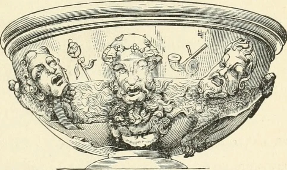 An illustration from Museum of antiquity; a description of ancient life: the employments, amusements, customs and habits, the cities, places, monuments and tombs, the literature and fine arts of 3,000 years ago, 1887, leaf 354