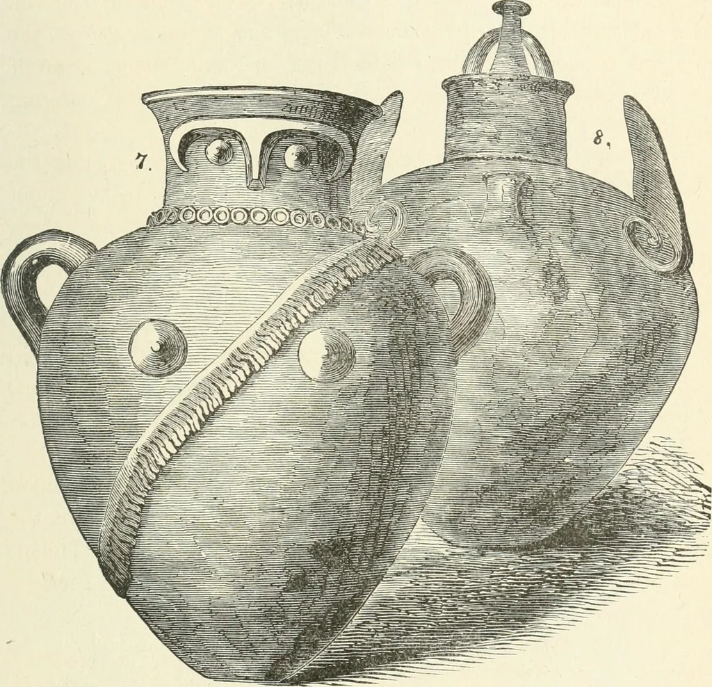 An illustration from Museum of antiquity; a description of ancient life: the employments, amusements, customs and habits, the cities, places, monuments and tombs, the literature and fine arts of 3,000 years ago, 1887, leaf 414