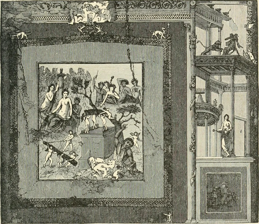 An illustration from Museum of antiquity; a description of ancient life: the employments, amusements, customs and habits, the cities, places, monuments and tombs, the literature and fine arts of 3,000 years ago, 1887, leaf 44