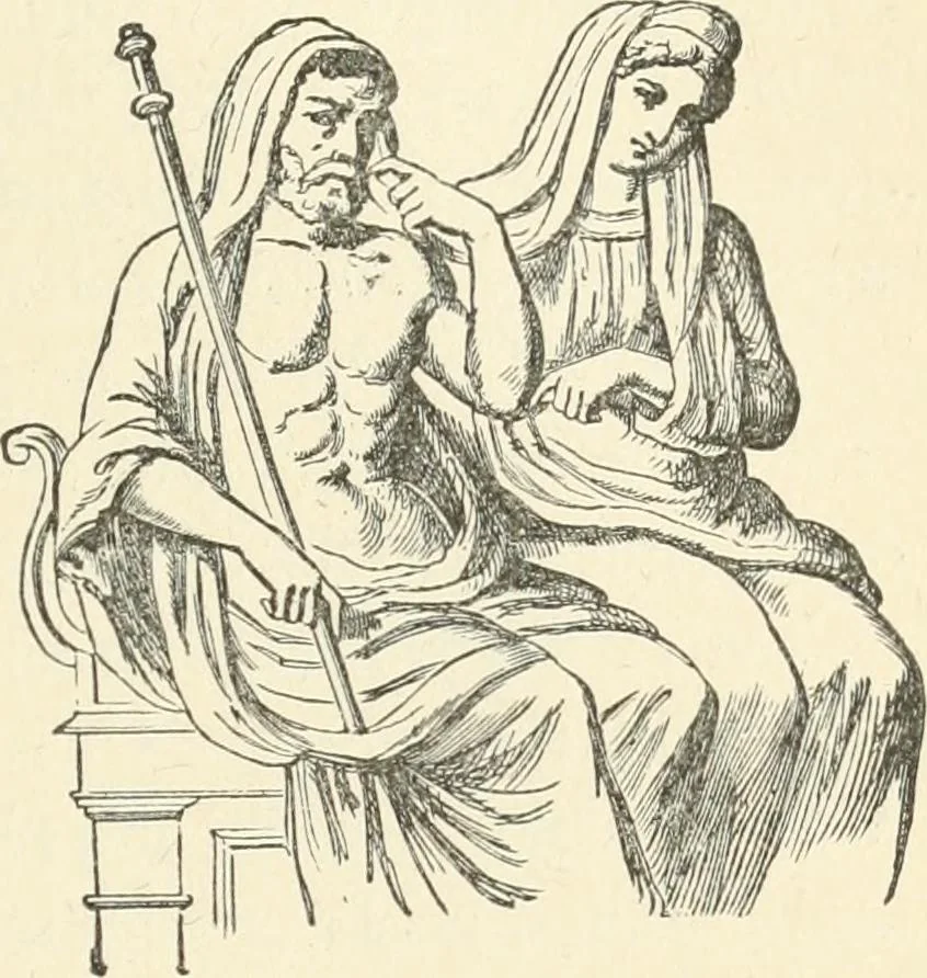 An illustration from Museum of antiquity; a description of ancient life: the employments, amusements, customs and habits, the cities, places, monuments and tombs, the literature and fine arts of 3,000 years ago, 1887, leaf 520