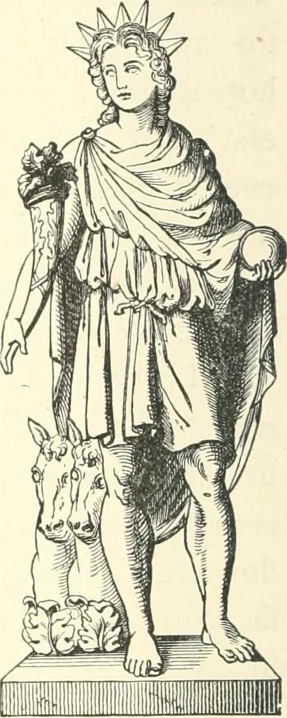 An illustration from Museum of antiquity; a description of ancient life: the employments, amusements, customs and habits, the cities, places, monuments and tombs, the literature and fine arts of 3,000 years ago, 1887, leaf 555