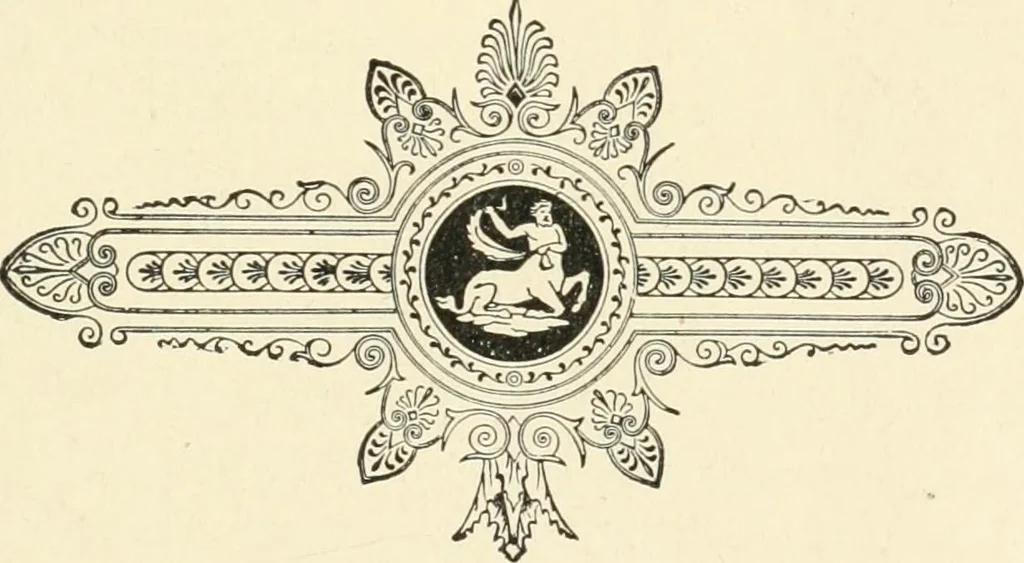 An illustration from Museum of antiquity; a description of ancient life: the employments, amusements, customs and habits, the cities, places, monuments and tombs, the literature and fine arts of 3,000 years ago, 1887, leaf 60