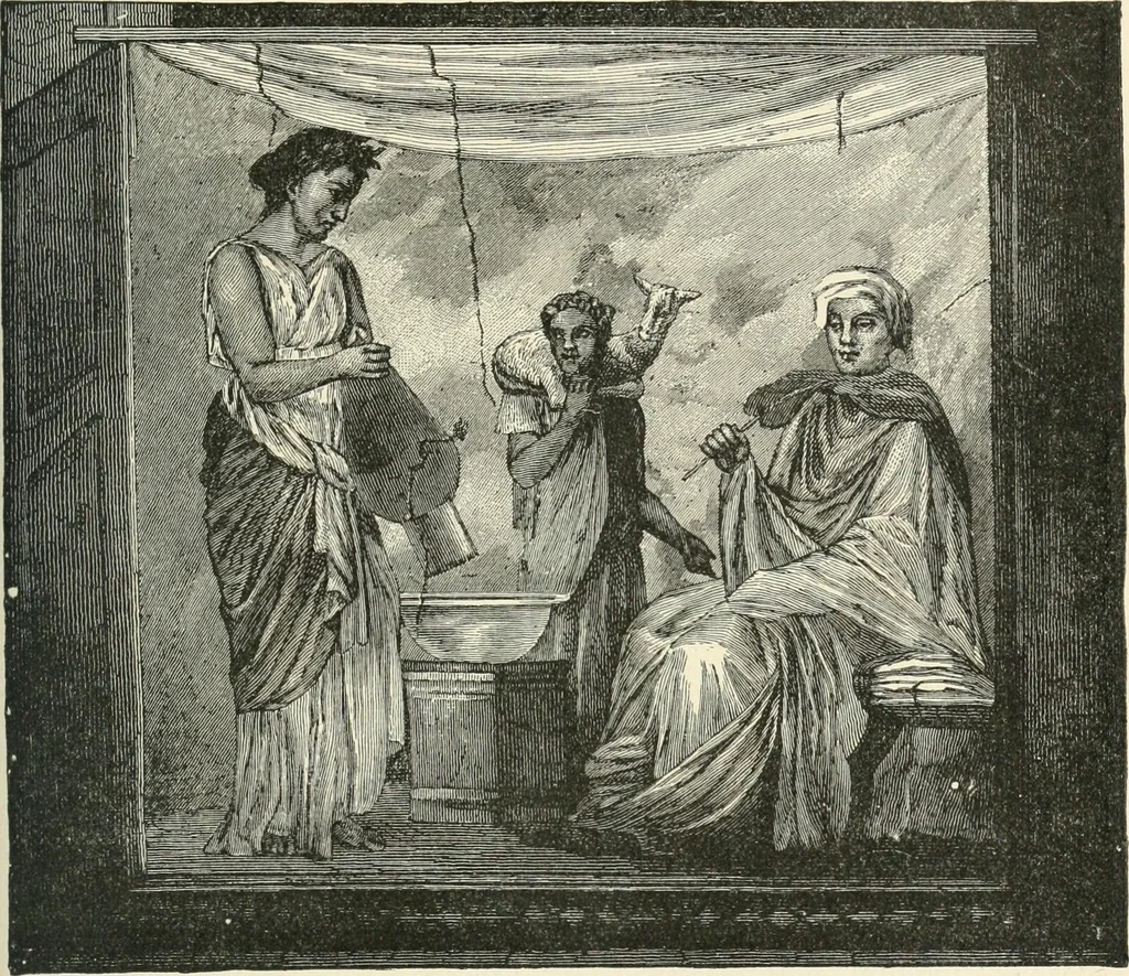 An illustration from Museum of antiquity; a description of ancient life: the employments, amusements, customs and habits, the cities, places, monuments and tombs, the literature and fine arts of 3,000 years ago, 1887, leaf 648