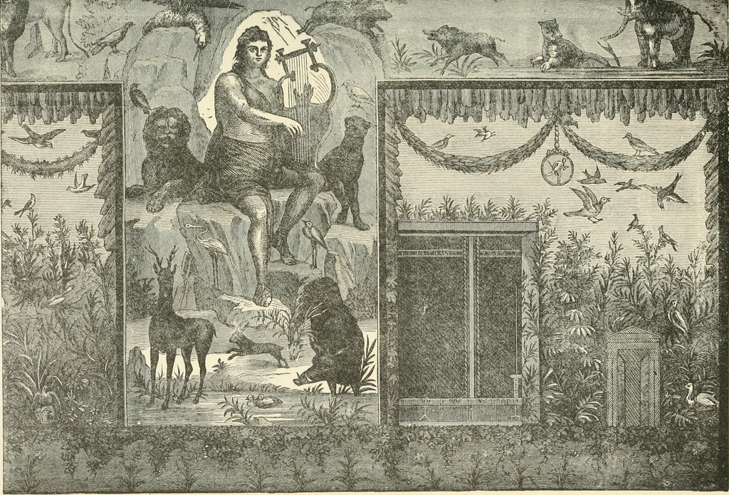 An illustration from Museum of antiquity; a description of ancient life: the employments, amusements, customs and habits, the cities, places, monuments and tombs, the literature and fine arts of 3,000 years ago, 1887, leaf 76