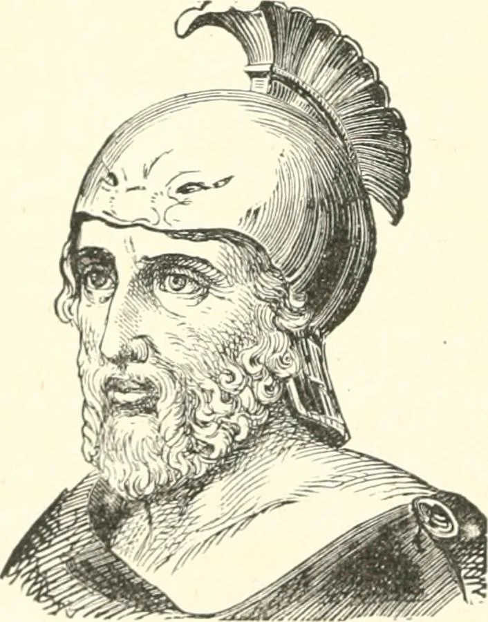 An illustration from Museum of antiquity; a description of ancient life: the employments, amusements, customs and habits, the cities, places, monuments and tombs, the literature and fine arts of 3,000 years ago, 1887, leaf 803