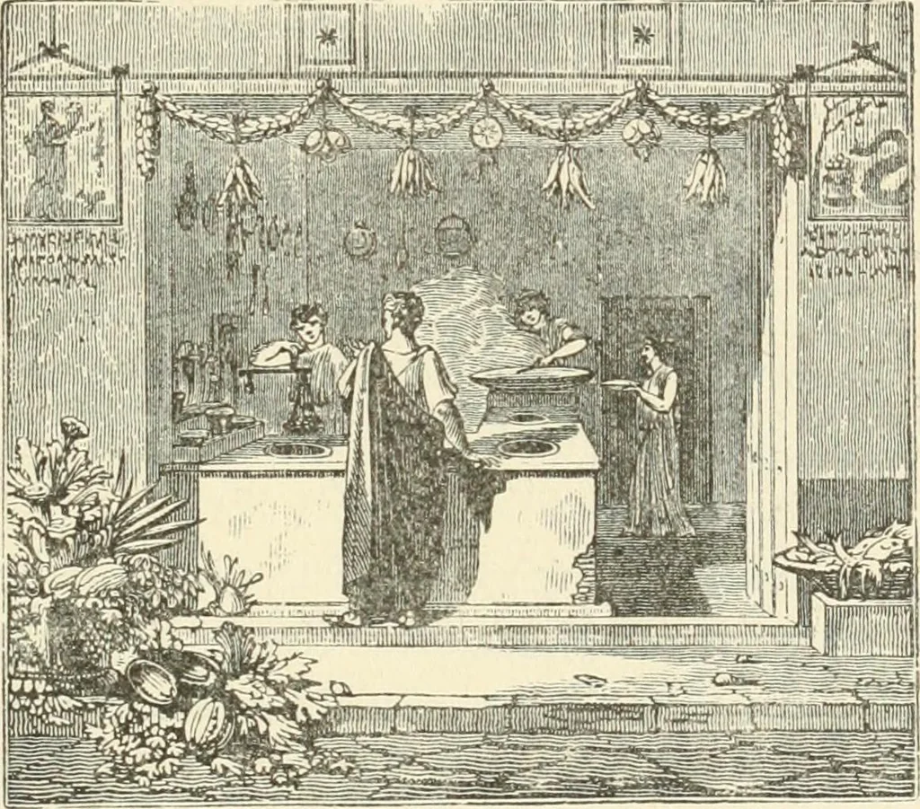 An illustration from Museum of antiquity; a description of ancient life: the employments, amusements, customs and habits, the cities, places, monuments and tombs, the literature and fine arts of 3,000 years ago, 1887, leaf 84