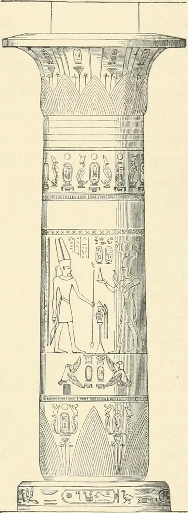 An illustration from Museum of antiquity; a description of ancient life: the employments, amusements, customs and habits, the cities, places, monuments and tombs, the literature and fine arts of 3,000 years ago, 1887, leaf 888