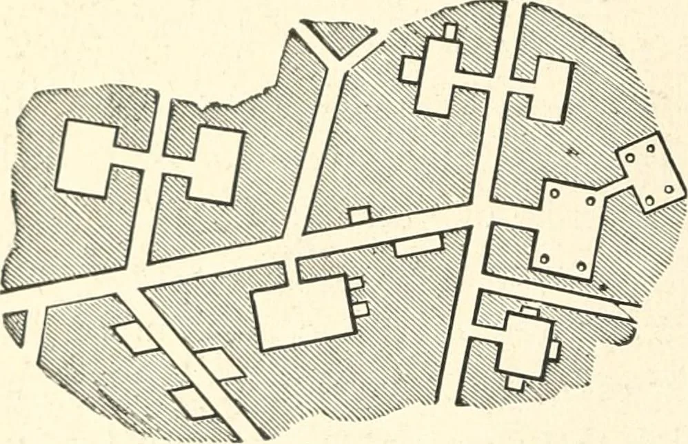 An illustration from Museum of antiquity; a description of ancient life: the employments, amusements, customs and habits, the cities, places, monuments and tombs, the literature and fine arts of 3,000 years ago, 1887, leaf 895