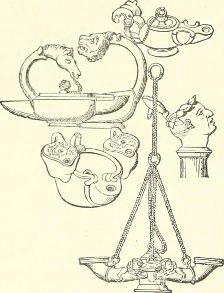 An illustration from Museum of antiquity; a description of ancient life: the employments, amusements, customs and habits, the cities, places, monuments and tombs, the literature and fine arts of 3,000 years ago, 1887, leaf 905