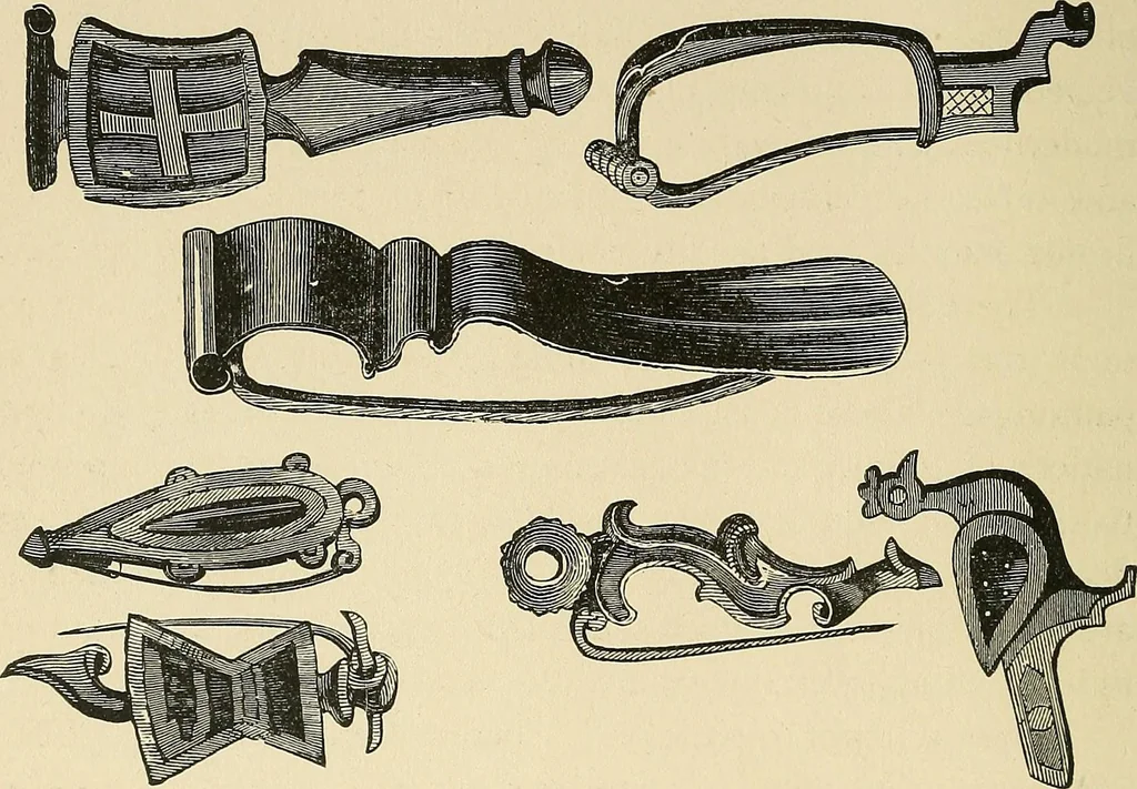 An illustration from Museum of antiquity; a description of ancient life: the employments, amusements, customs and habits, the cities, palaces, monuments and tombs, the literature and fine arts of 3,000 years ago, 1883, leaf 103