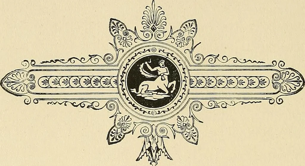 An illustration from Museum of antiquity; a description of ancient life: the employments, amusements, customs and habits, the cities, palaces, monuments and tombs, the literature and fine arts of 3,000 years ago, 1883, leaf 107