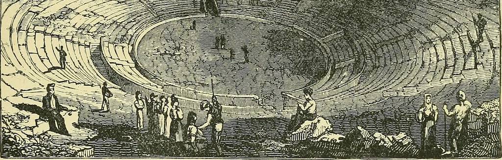 An illustration from Museum of antiquity; a description of ancient life: the employments, amusements, customs and habits, the cities, palaces, monuments and tombs, the literature and fine arts of 3,000 years ago, 1883, leaf 130