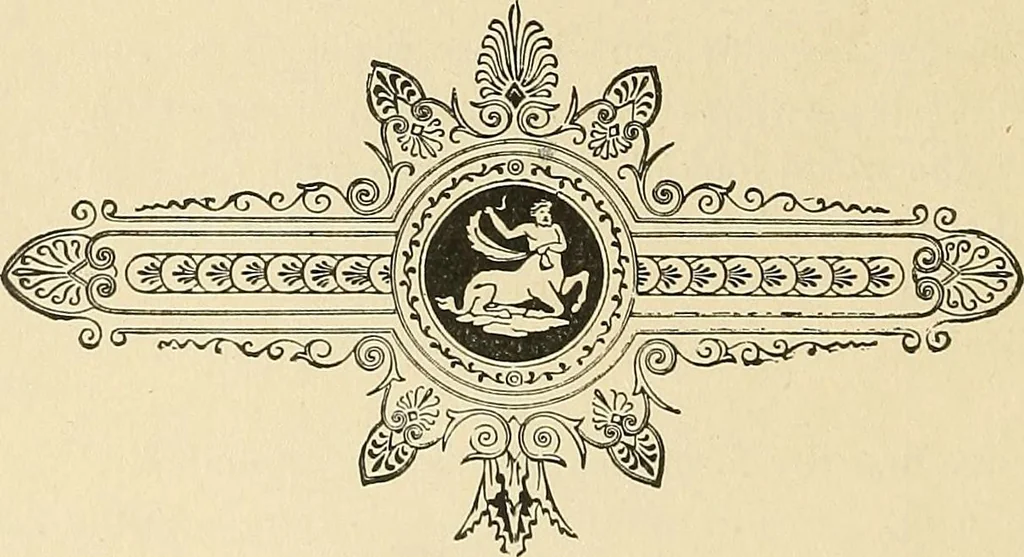 An illustration from Museum of antiquity; a description of ancient life: the employments, amusements, customs and habits, the cities, palaces, monuments and tombs, the literature and fine arts of 3,000 years ago, 1883, leaf 21