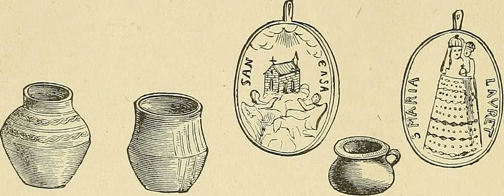 An illustration from Museum of antiquity; a description of ancient life: the employments, amusements, customs and habits, the cities, palaces, monuments and tombs, the literature and fine arts of 3,000 years ago, 1883, leaf 321