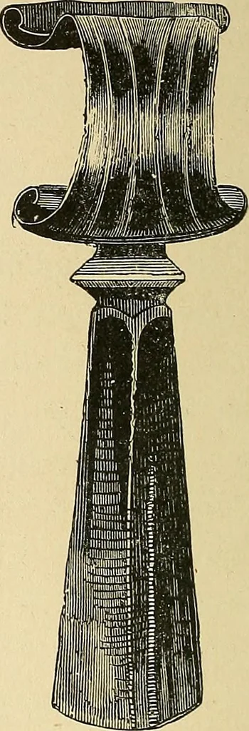 An illustration from Museum of antiquity; a description of ancient life: the employments, amusements, customs and habits, the cities, palaces, monuments and tombs, the literature and fine arts of 3,000 years ago, 1883, leaf 323