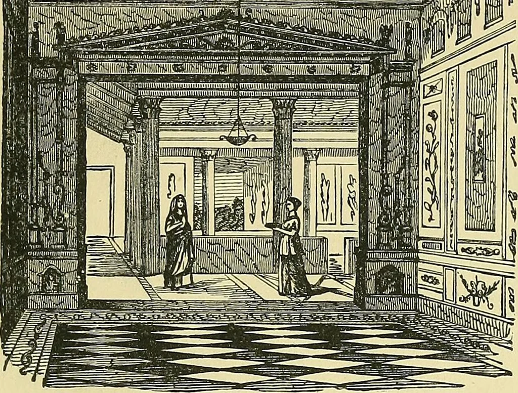 An illustration from Museum of antiquity; a description of ancient life: the employments, amusements, customs and habits, the cities, palaces, monuments and tombs, the literature and fine arts of 3,000 years ago, 1883, leaf 38