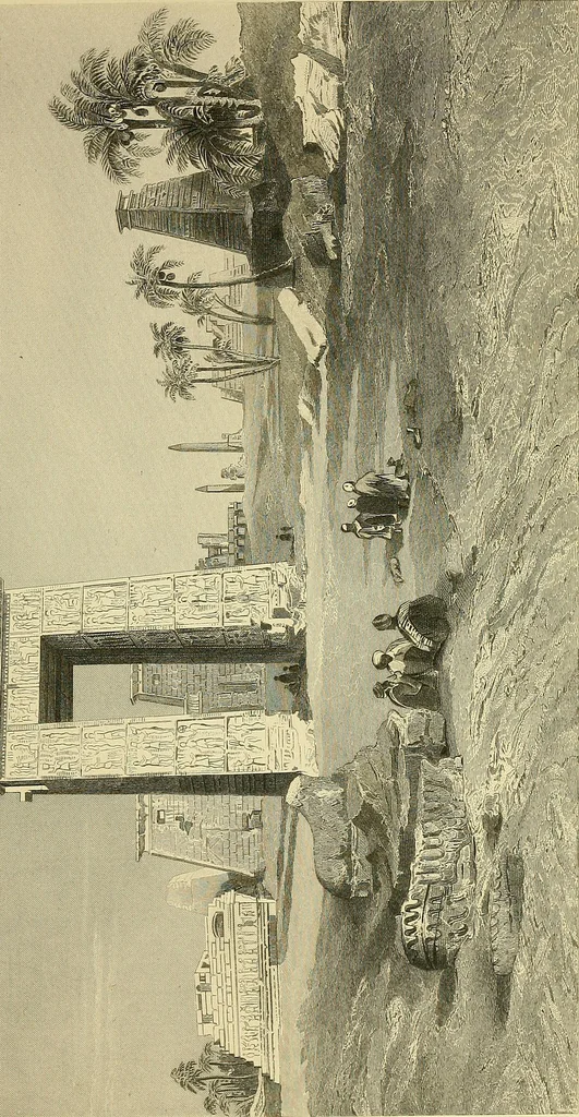 An illustration from Museum of antiquity; a description of ancient life: the employments, amusements, customs and habits, the cities, palaces, monuments and tombs, the literature and fine arts of 3,000 years ago, 1883, leaf 404