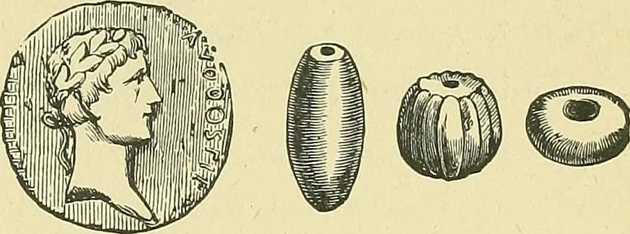An illustration from Museum of antiquity; a description of ancient life: the employments, amusements, customs and habits, the cities, palaces, monuments and tombs, the literature and fine arts of 3,000 years ago, 1883, leaf 410
