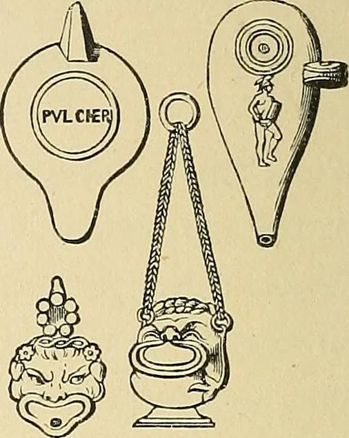 An illustration from Museum of antiquity; a description of ancient life: the employments, amusements, customs and habits, the cities, palaces, monuments and tombs, the literature and fine arts of 3,000 years ago, 1883, leaf 415