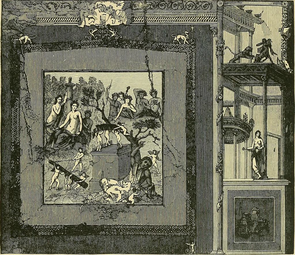 An illustration from Museum of antiquity; a description of ancient life: the employments, amusements, customs and habits, the cities, palaces, monuments and tombs, the literature and fine arts of 3,000 years ago, 1883, leaf 42