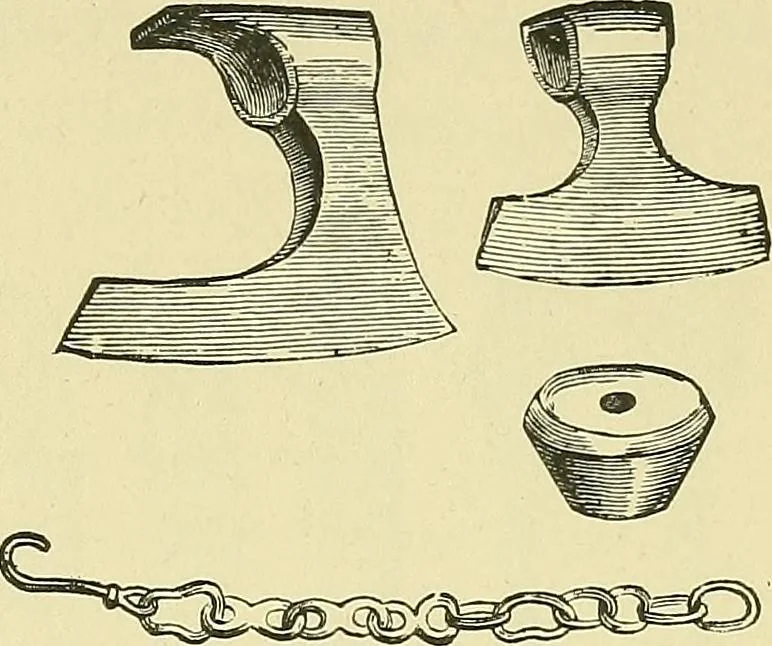 An illustration from Museum of antiquity; a description of ancient life: the employments, amusements, customs and habits, the cities, palaces, monuments and tombs, the literature and fine arts of 3,000 years ago, 1883, leaf 436