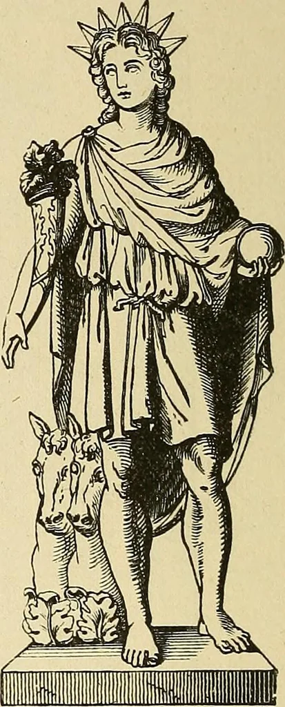 An illustration from Museum of antiquity; a description of ancient life: the employments, amusements, customs and habits, the cities, palaces, monuments and tombs, the literature and fine arts of 3,000 years ago, 1883, leaf 563