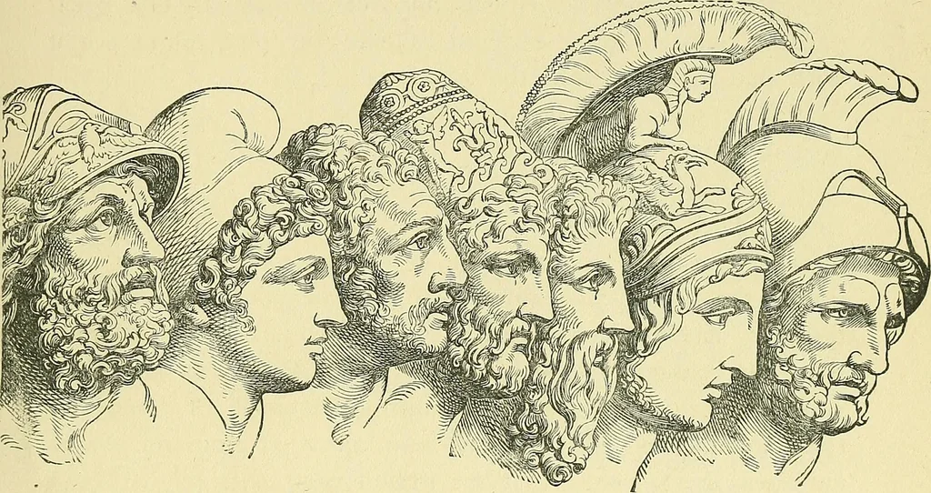 An illustration from Museum of antiquity; a description of ancient life: the employments, amusements, customs and habits, the cities, palaces, monuments and tombs, the literature and fine arts of 3,000 years ago, 1883, leaf 764