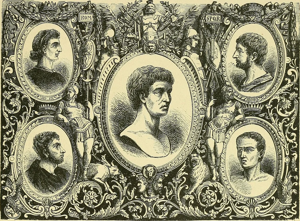 An illustration from Museum of antiquity; a description of ancient life: the employments, amusements, customs and habits, the cities, palaces, monuments and tombs, the literature and fine arts of 3,000 years ago, 1883, leaf 804