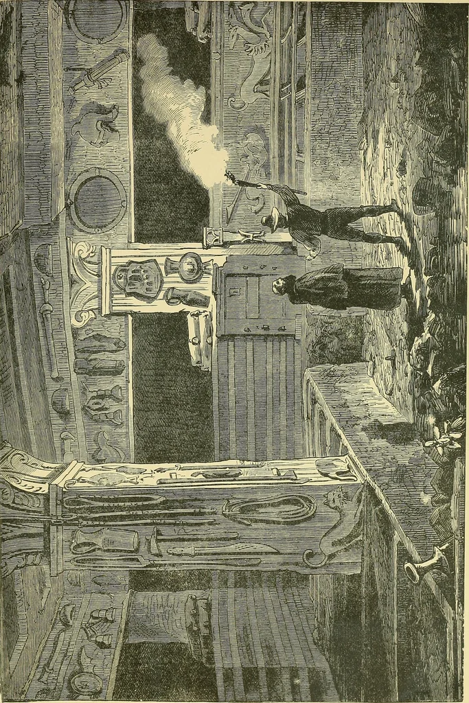 An illustration from Museum of antiquity; a description of ancient life: the employments, amusements, customs and habits, the cities, palaces, monuments and tombs, the literature and fine arts of 3,000 years ago, 1883, leaf 868
