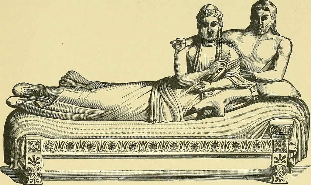 An illustration from Museum of antiquity; a description of ancient life: the employments, amusements, customs and habits, the cities, palaces, monuments and tombs, the literature and fine arts of 3,000 years ago, 1883, leaf 876