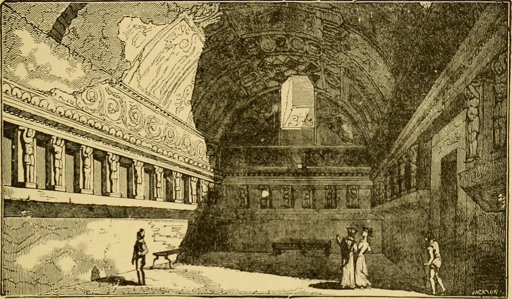 An illustration from Museum of antiquity; a description of ancient life: the employments, amusements, customs and habits, the cities, places, monuments and tombs, the literature and fine arts of 3,000 years ago, 1882, leaf 162
