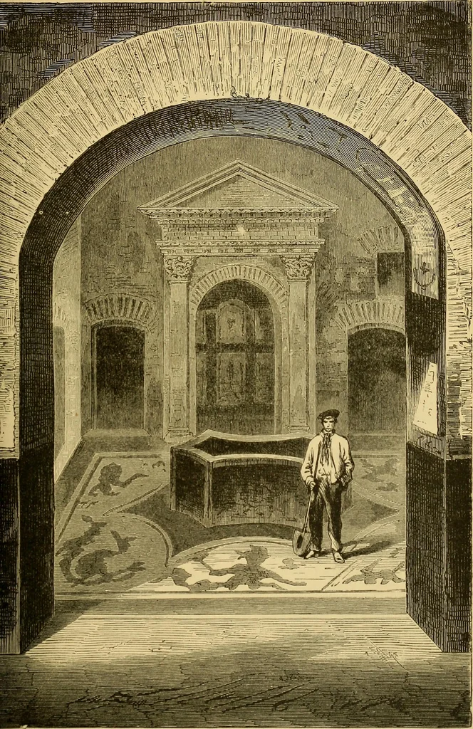 An illustration from Museum of antiquity; a description of ancient life: the employments, amusements, customs and habits, the cities, places, monuments and tombs, the literature and fine arts of 3,000 years ago, 1882, leaf 166