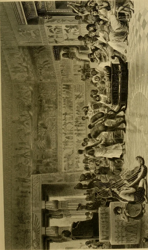 An illustration from Museum of antiquity; a description of ancient life: the employments, amusements, customs and habits, the cities, places, monuments and tombs, the literature and fine arts of 3,000 years ago, 1882, leaf 282