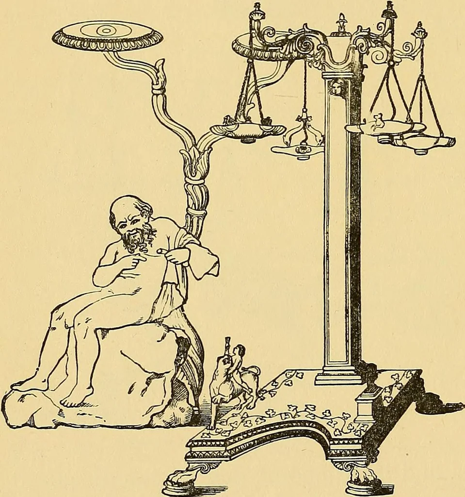 An illustration from Museum of antiquity; a description of ancient life: the employments, amusements, customs and habits, the cities, places, monuments and tombs, the literature and fine arts of 3,000 years ago, 1882, leaf 303