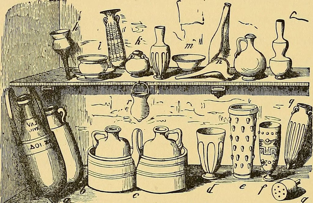 An illustration from Museum of antiquity; a description of ancient life: the employments, amusements, customs and habits, the cities, places, monuments and tombs, the literature and fine arts of 3,000 years ago, 1882, leaf 315