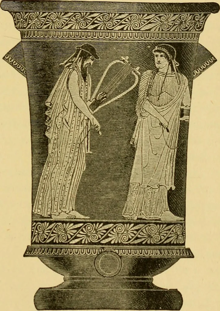 An illustration from Museum of antiquity; a description of ancient life: the employments, amusements, customs and habits, the cities, places, monuments and tombs, the literature and fine arts of 3,000 years ago, 1882, leaf 334