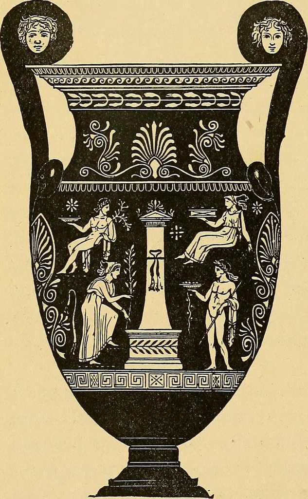 An illustration from Museum of antiquity; a description of ancient life: the employments, amusements, customs and habits, the cities, places, monuments and tombs, the literature and fine arts of 3,000 years ago, 1882, leaf 349