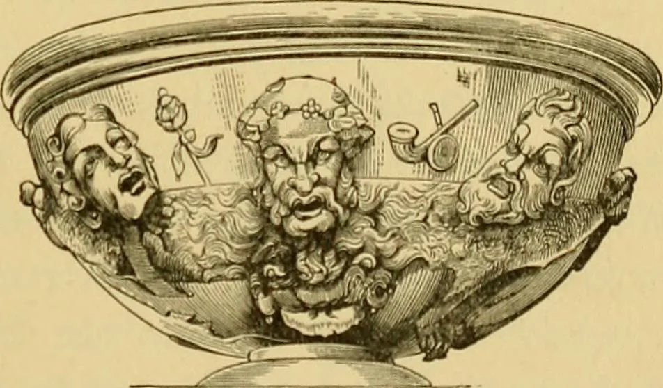 An illustration from Museum of antiquity; a description of ancient life: the employments, amusements, customs and habits, the cities, places, monuments and tombs, the literature and fine arts of 3,000 years ago, 1882, leaf 354