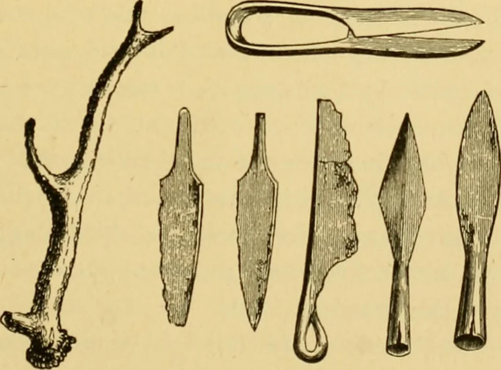 An illustration from Museum of antiquity; a description of ancient life: the employments, amusements, customs and habits, the cities, places, monuments and tombs, the literature and fine arts of 3,000 years ago, 1882, leaf 430