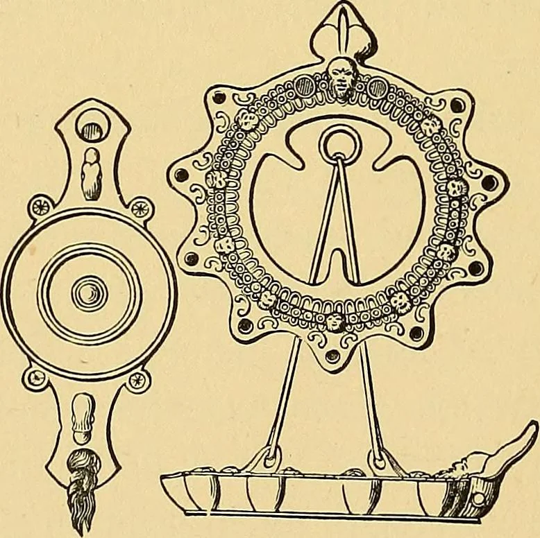 An illustration from Museum of antiquity; a description of ancient life: the employments, amusements, customs and habits, the cities, places, monuments and tombs, the literature and fine arts of 3,000 years ago, 1882, leaf 437