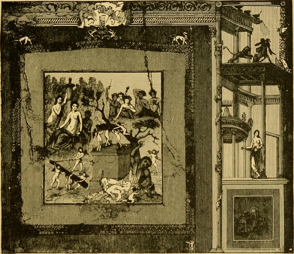 An illustration from Museum of antiquity; a description of ancient life: the employments, amusements, customs and habits, the cities, places, monuments and tombs, the literature and fine arts of 3,000 years ago, 1882, leaf 44