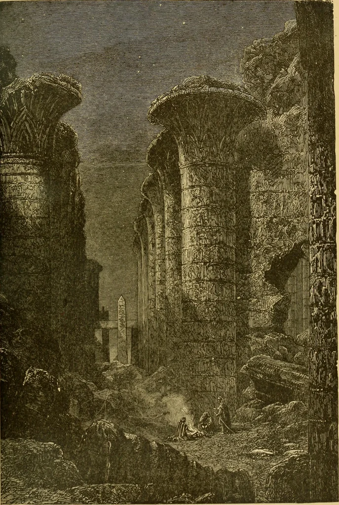 An illustration from Museum of antiquity; a description of ancient life: the employments, amusements, customs and habits, the cities, places, monuments and tombs, the literature and fine arts of 3,000 years ago, 1882, leaf 478