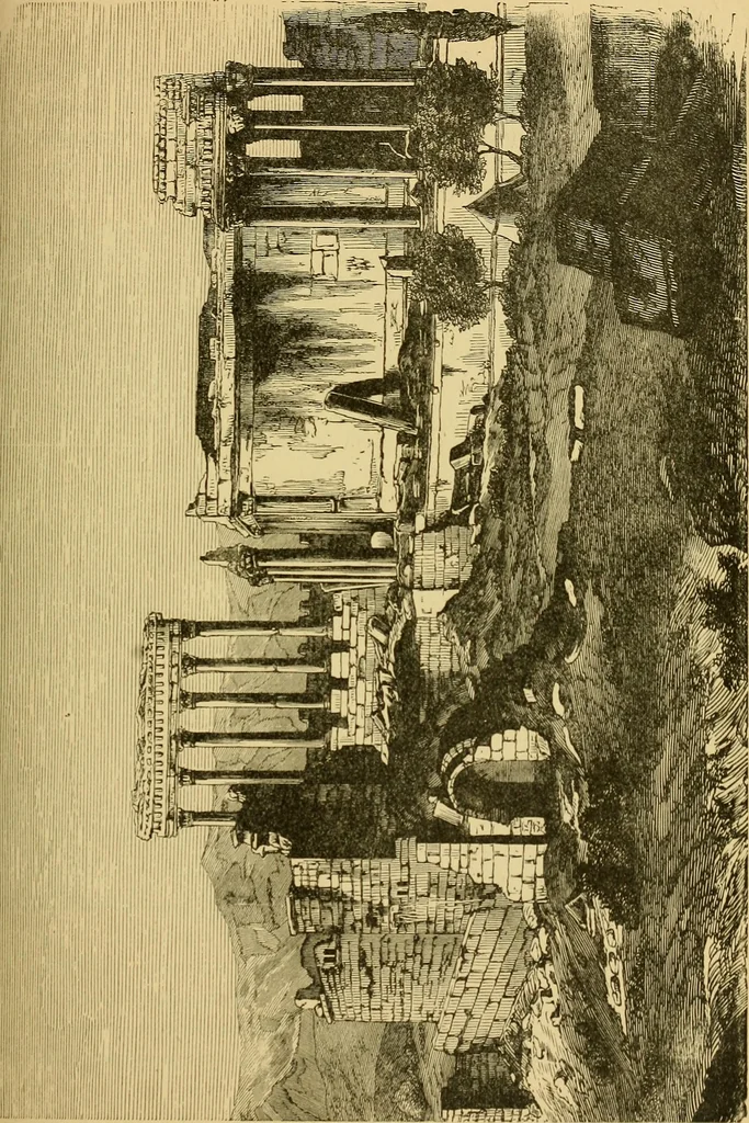An illustration from Museum of antiquity; a description of ancient life: the employments, amusements, customs and habits, the cities, places, monuments and tombs, the literature and fine arts of 3,000 years ago, 1882, leaf 490
