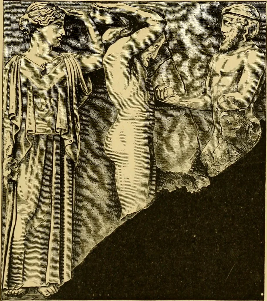 An illustration from Museum of antiquity; a description of ancient life: the employments, amusements, customs and habits, the cities, places, monuments and tombs, the literature and fine arts of 3,000 years ago, 1882, leaf 554
