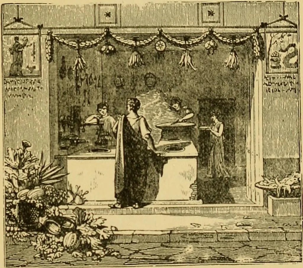 An illustration from Museum of antiquity; a description of ancient life: the employments, amusements, customs and habits, the cities, places, monuments and tombs, the literature and fine arts of 3,000 years ago, 1882, leaf 84