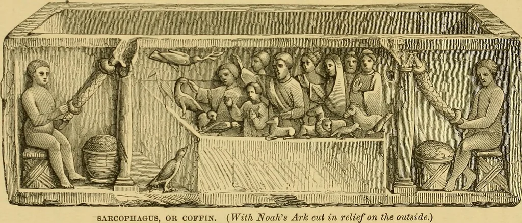 An illustration from Museum of antiquity; a description of ancient life: the employments, amusements, customs and habits, the cities, places, monuments and tombs, the literature and fine arts of 3,000 years ago, 1882, leaf 862