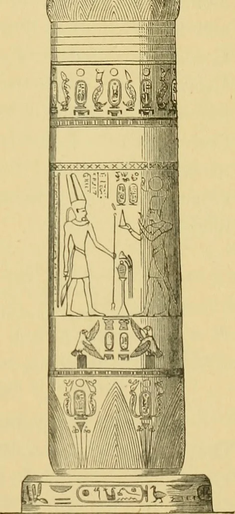 An illustration from Museum of antiquity; a description of ancient life: the employments, amusements, customs and habits, the cities, places, monuments and tombs, the literature and fine arts of 3,000 years ago, 1882, leaf 888